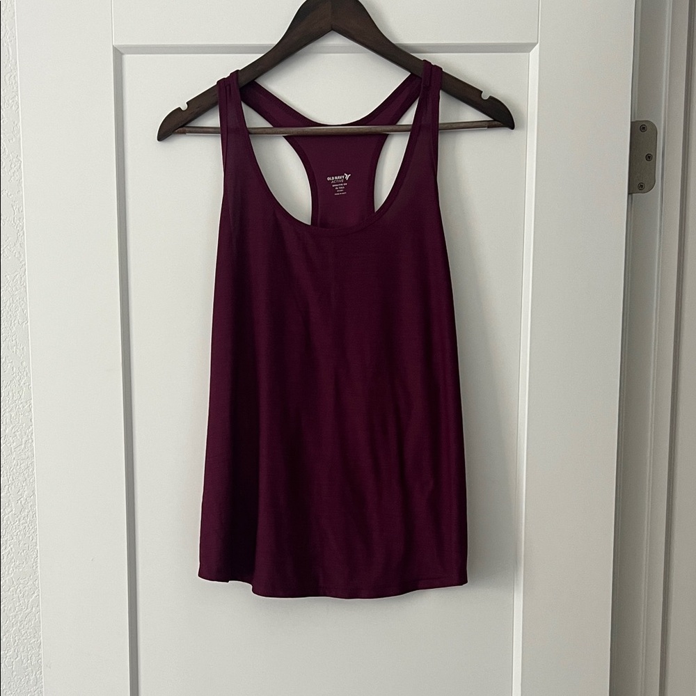 Old Navy Breathe On Purple Tank